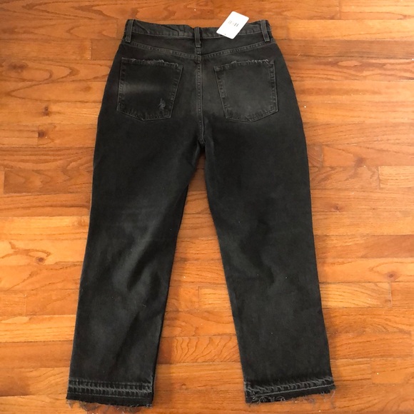 Free People Rugged Black Jeans - Picture 5 of 5